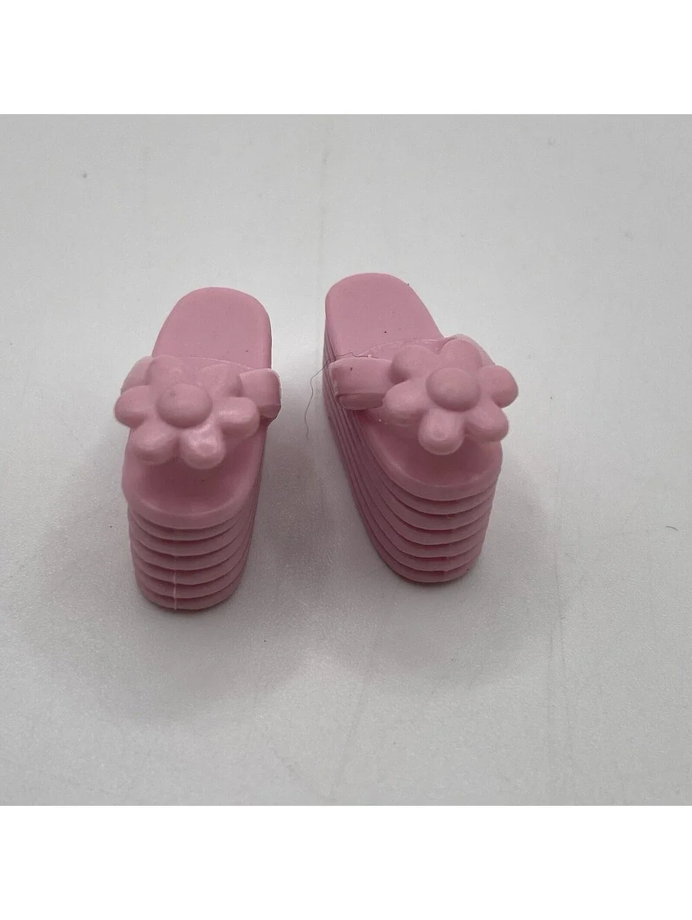 Teen Skipper barbie Doll: FASHION AVENUE PINK PLATFORM SANDAL FLOWER Shoes S1